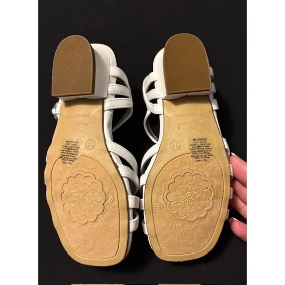 Jumping Beans brand new with box  girls size 11 white dress shoes